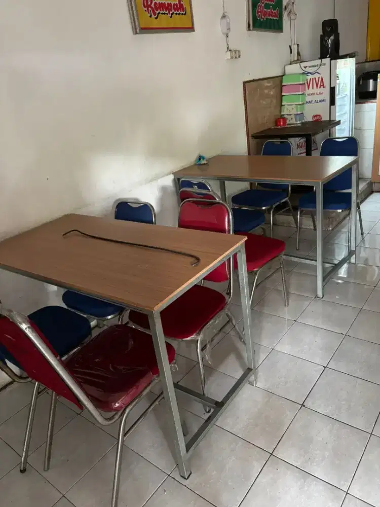 Dijual Meja kursi resto