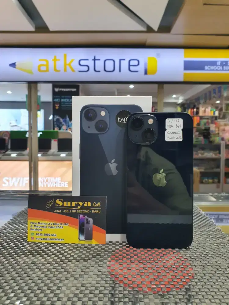 Iphone 13 128 gb resmi ibox garansi ON murah