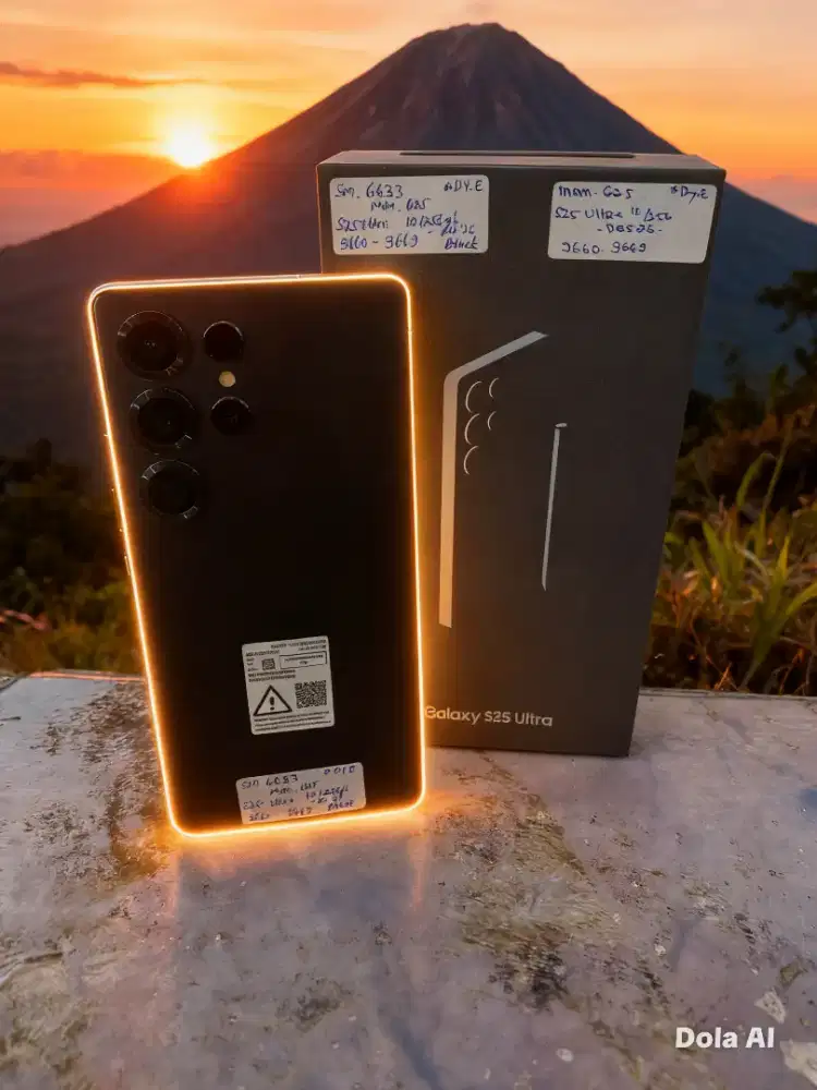 Samsung Galaxy S25 ultra 12/256gb second bergaransi