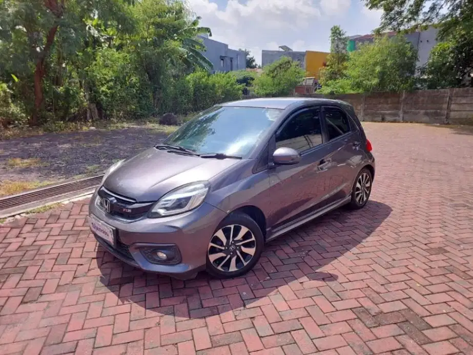 DP MURAH Brio 1.2 RS Bensin Matic 2016 Abu-Abu KMR