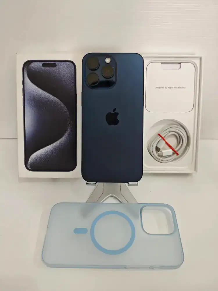 Ip 15 Pro Max 256 Gb Ibox Likenew 99% Sangat terawat bisa TT/BT yah..