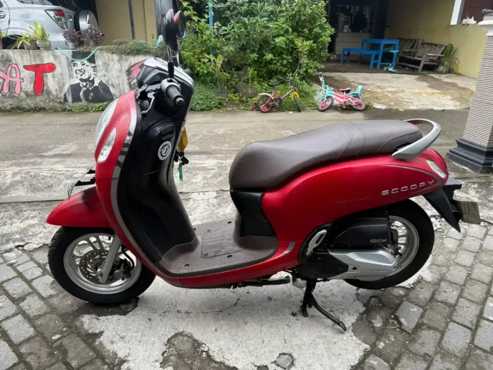 Scoopy keyless THN 2021 plat AB Kulon Progo
