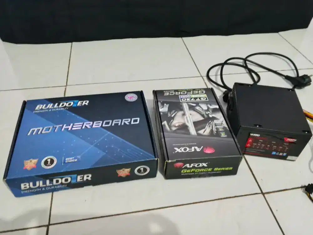 Paket Mainboard Bulldozer Core i7 Ram 16GB Nvidia GT730 DDR3 4GB