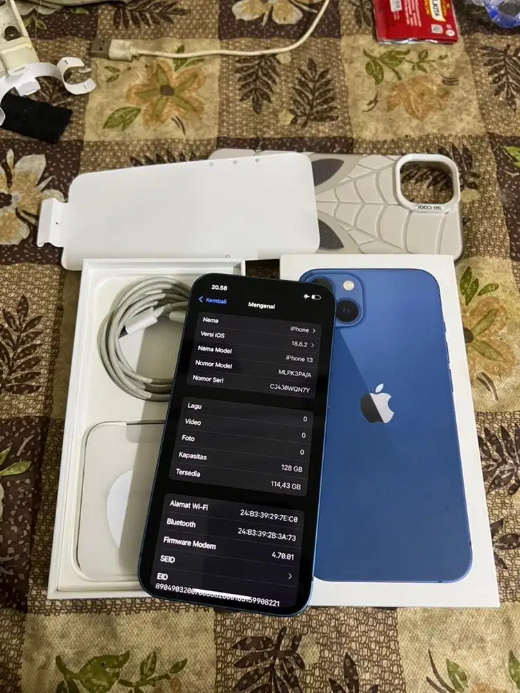 IPHONE 13 128GB RESMI IBOX