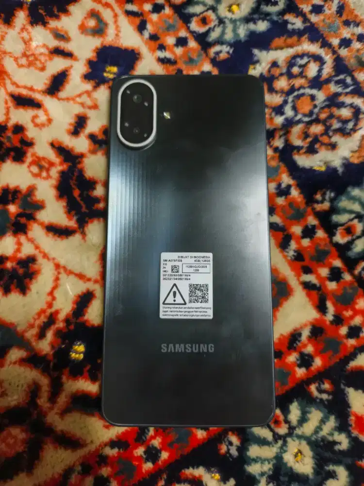 Samsung A07 Hitam 4/128 Mulus Lengkap Garansi Resmi SEIN