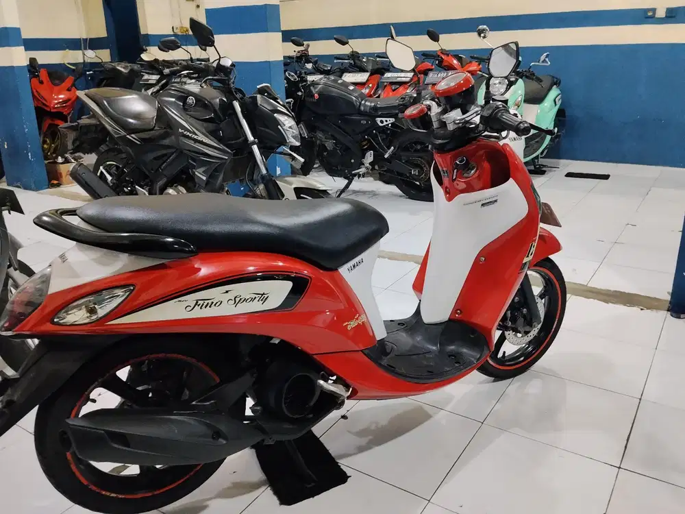 [JUAL] yamaha fino sporty 2021 full orisinil