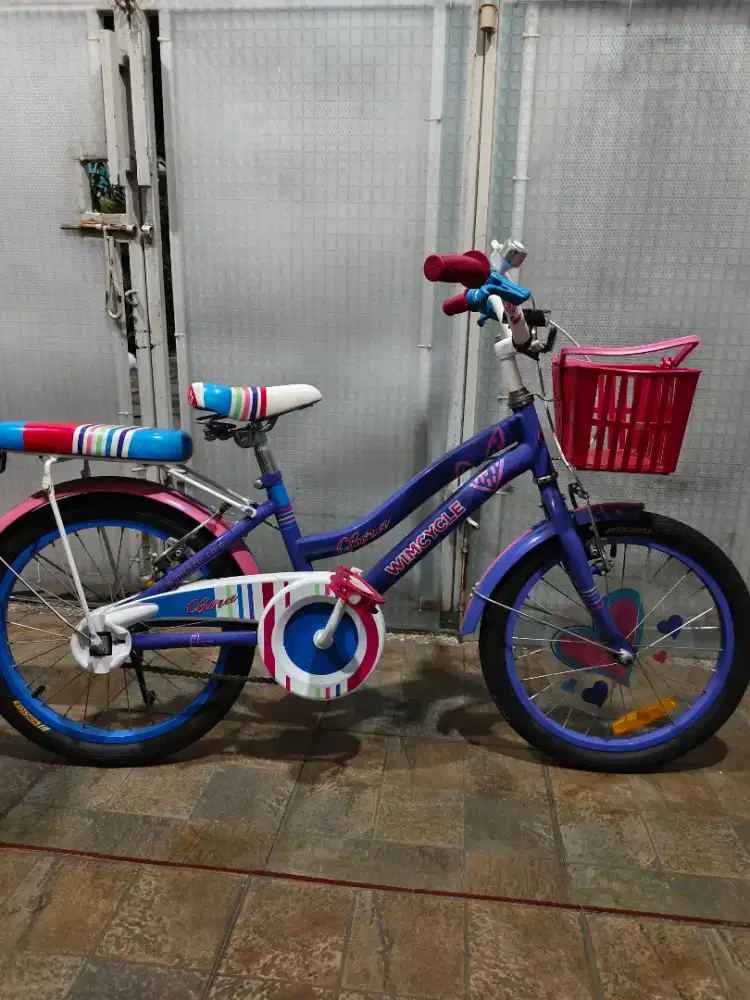 Sepeda Anak Wimcycle Clara 18 inch