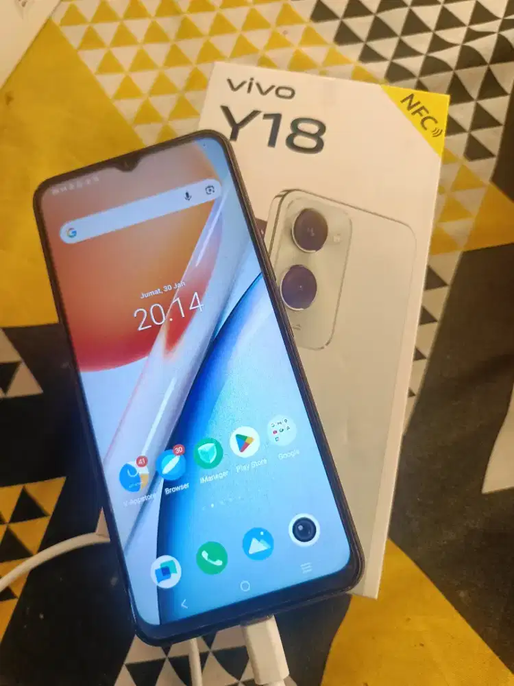 VIVO Y18 128GB LENGKAP MULUS Nego