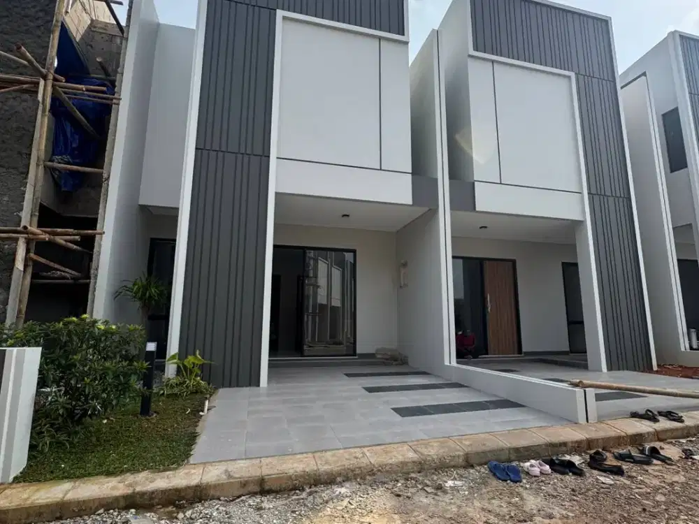 Jual rumah siap huni listrik underground kpr free biaya² sawangan depok