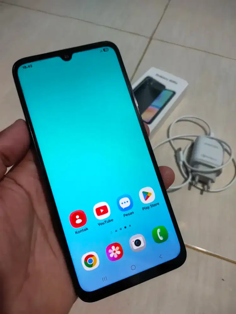 samsung A05S ram 6/128gb lengkap siap pakai