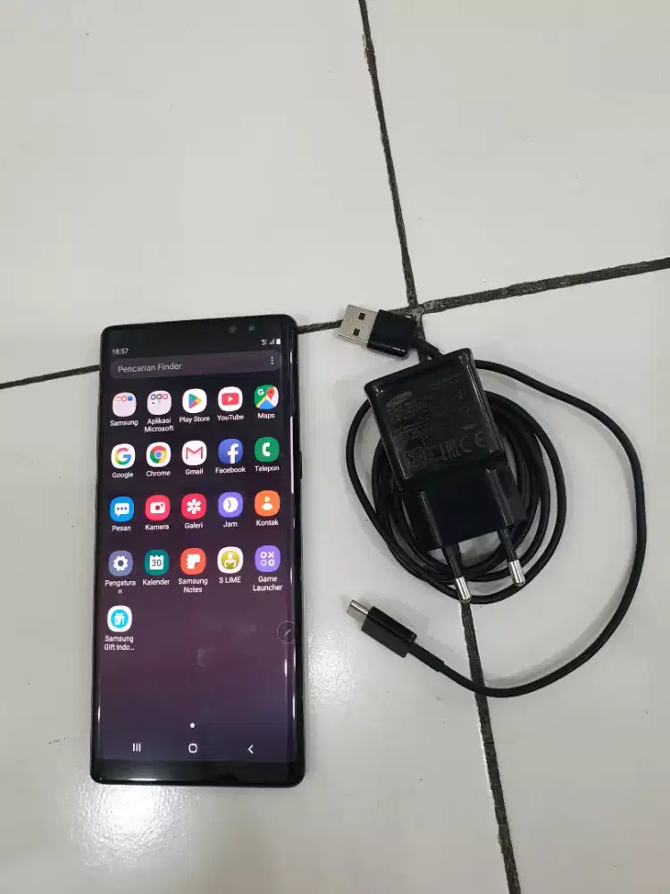 Samsung Note 8 6/64GB Resmi sein Hp+cas
