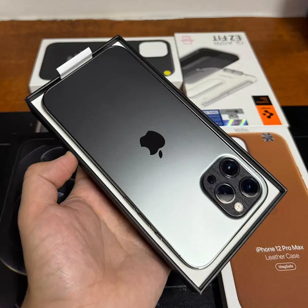 Resmi iPHONE 12 PRO MAX 128GB | Ex Garansi Digimap Fullset -  Berbonus