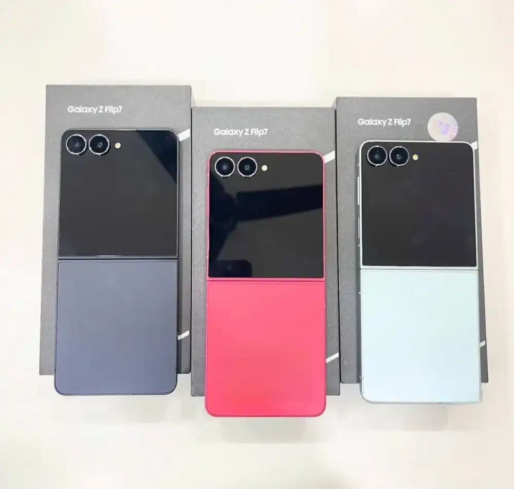 SAMSUNG ZFLIP 7 12/256 GARANSI RESMI BISA CICILAN PAKAI KTP TANPA DP