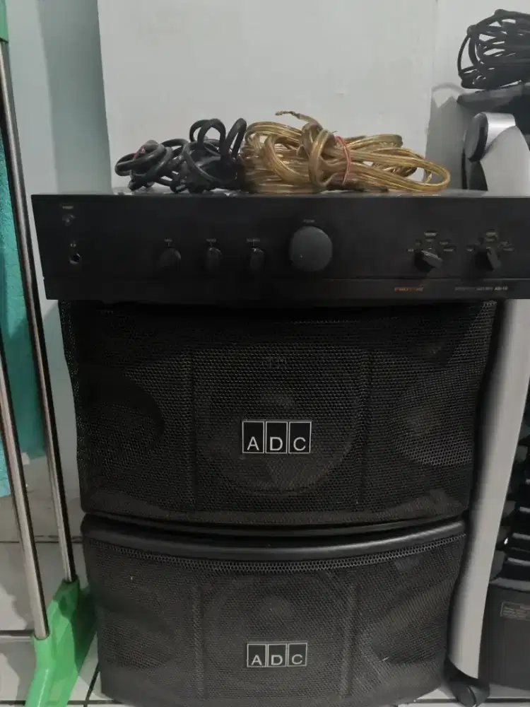 Ampli dan Speaker 2pcs