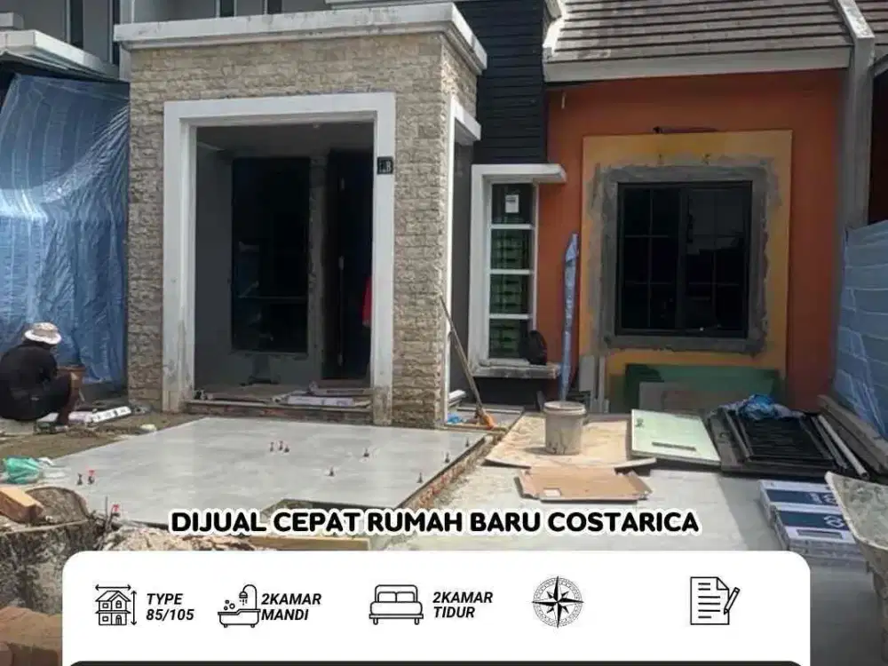 Dijual Rumah Cantik Full Renov Coastarica Residence Batam Center