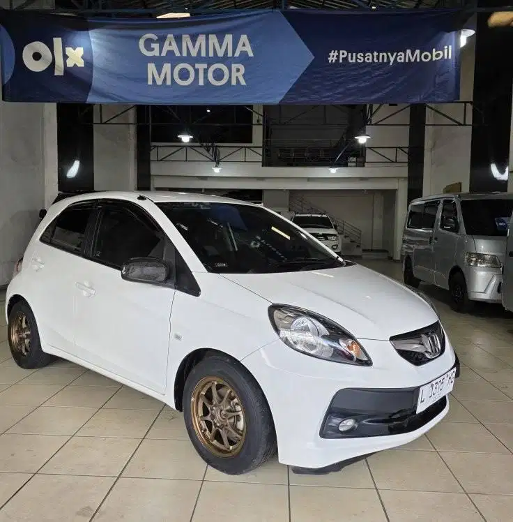 Honda Brio E CVT 1.2 AutoMatic Th2015 Putih Metalik Istimewa