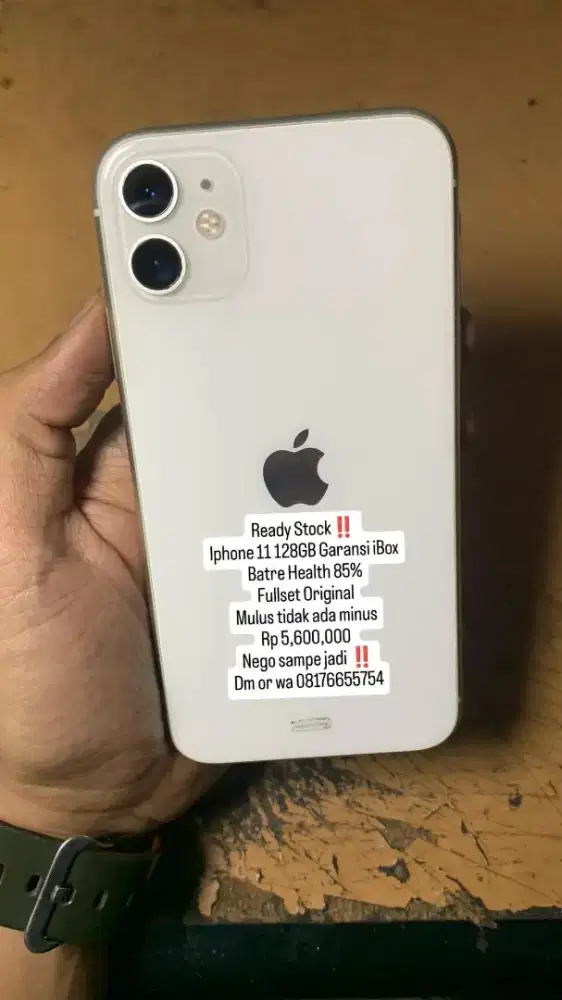 Iphone 11 128GB iBox Putih