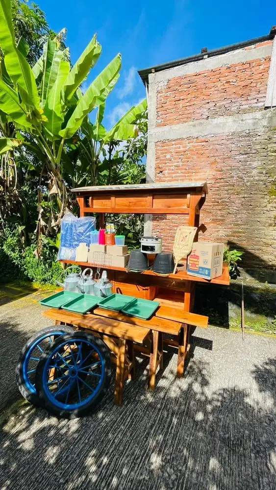 ready grobak angkringan fullset