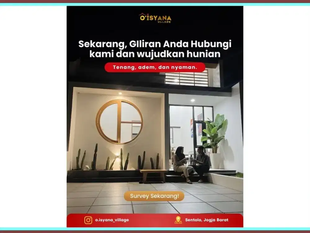 Jual Rumah Murah di Sentolo Kulon Progo Akses Mudah ke Jogja