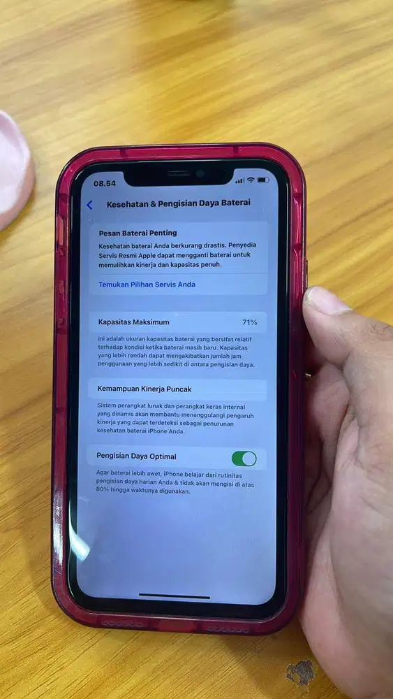 iPhone 11 Inter 128GB Fullset Batre 75% Siap Pakai