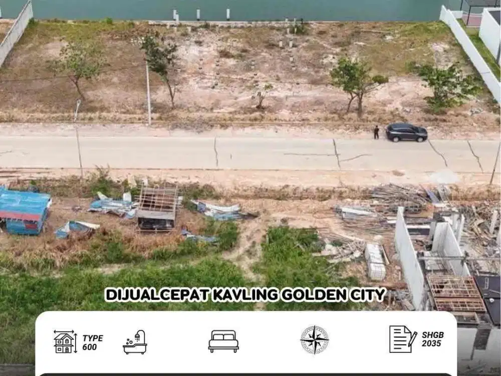 Dijual kavling golden city bengkong