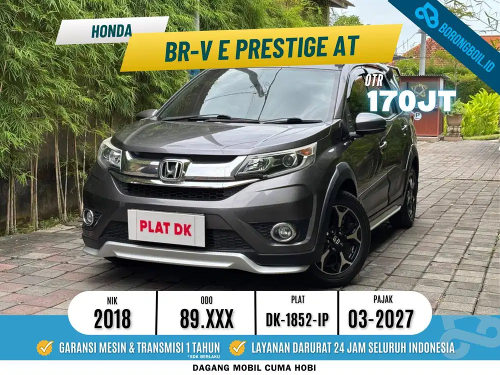 Honda BR-V E PRESTIGE 2018 AT