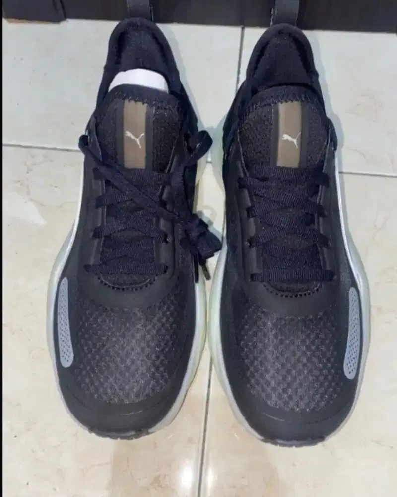 [NEW] SEPATU PUMA NITRO BLACK WHITE WOMAN ORIGINAL