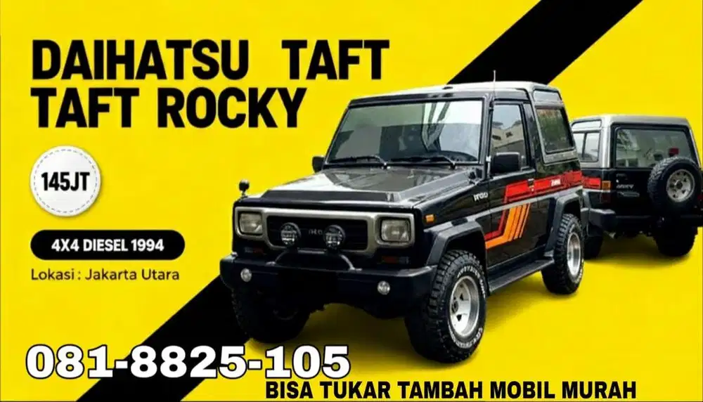 Daihatsu taft rocky 4x4 diesel 1994