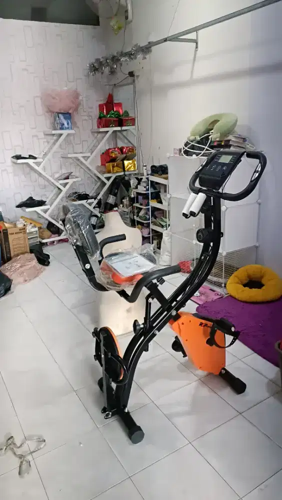 Sepeda statis x bike sandaran