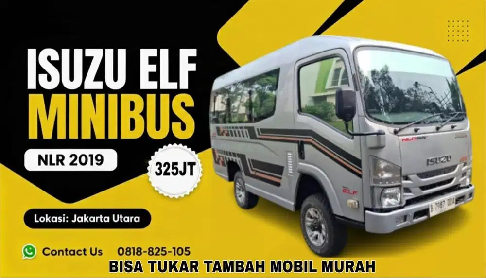 Isuzu elf minibus nlr 4x4 2019