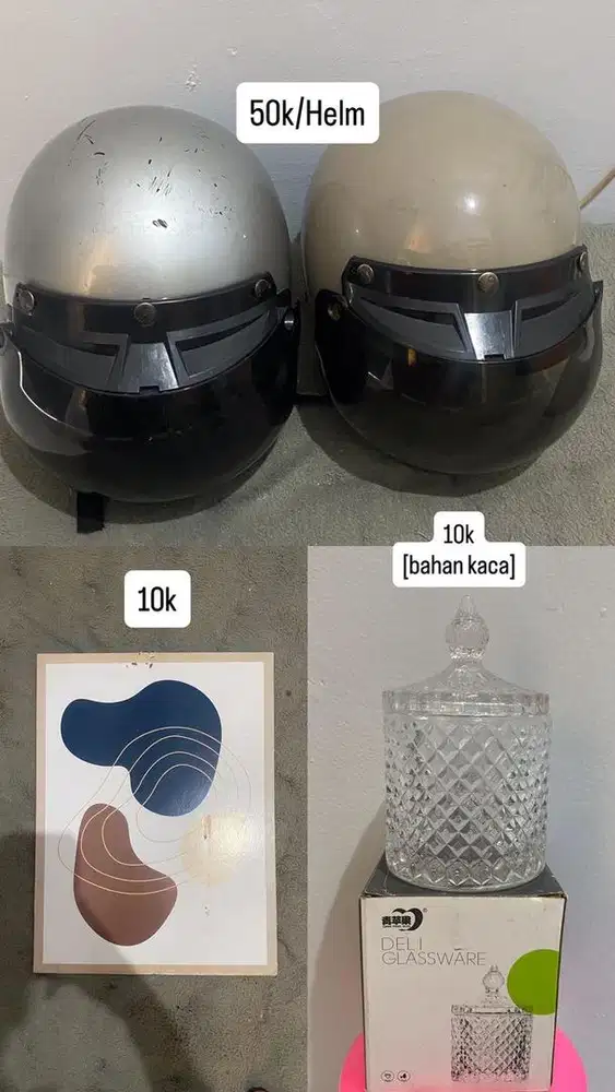 Jual cepat Helm Bogo All Size SNI 50k