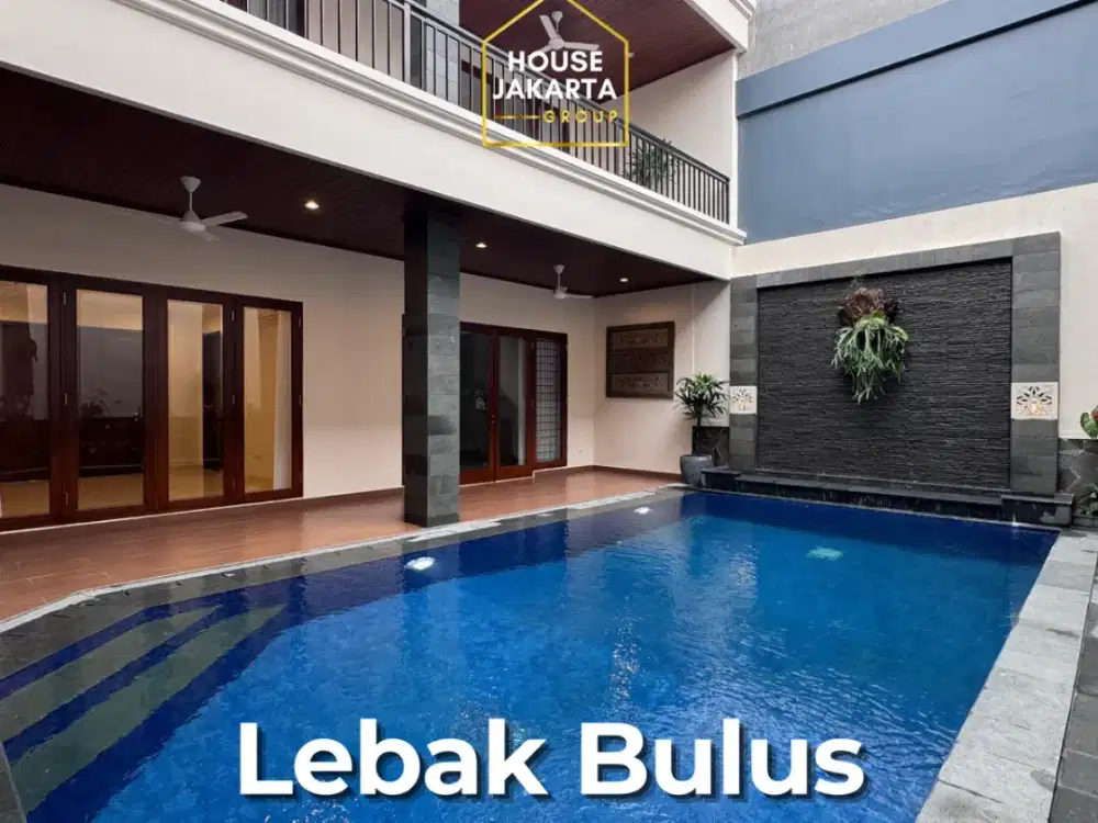 Rumah Mewah Tropical Newly Renovated area Lebak Bulus Jakarta Selatan