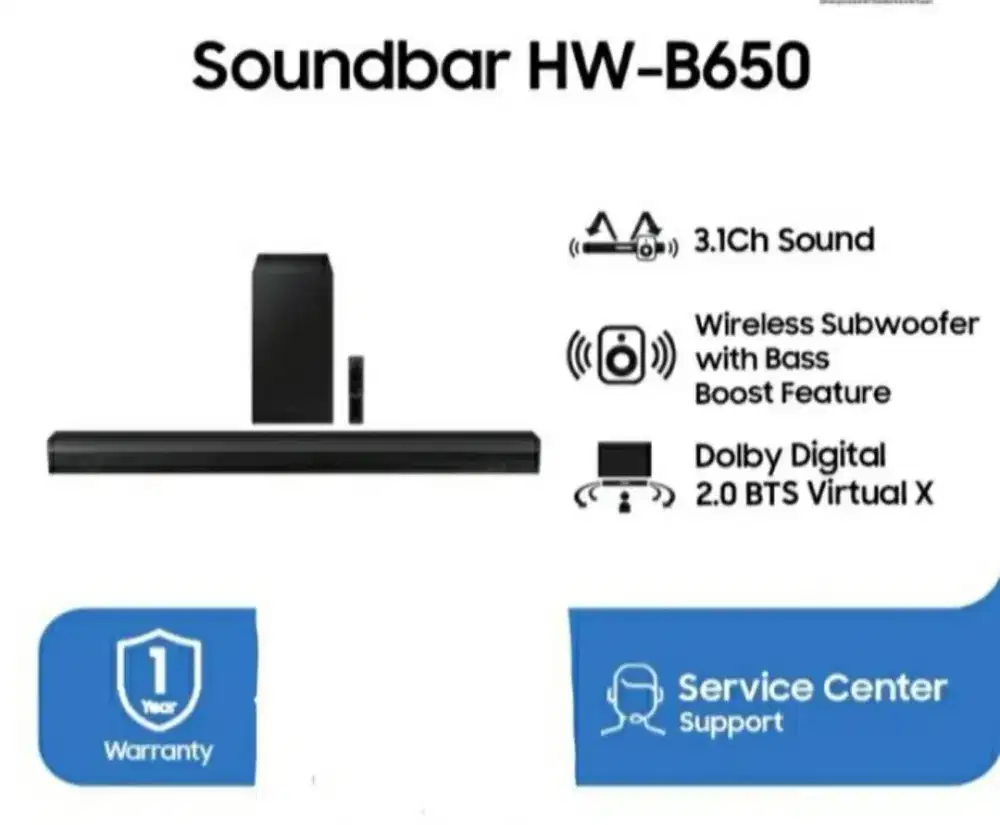 TERMURAH Soundbar Samsung  HW B650F1 BARU SEGEL GARANSI RESMI SAMSUNG