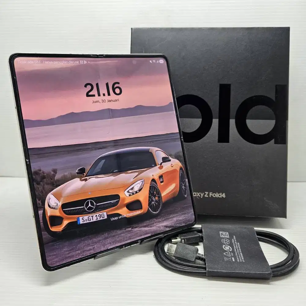 HOT SALE! SAMSUNG GALAXY Z FOLD 4 5G 12/512 BEIGE RESMI SEIN FULLSET