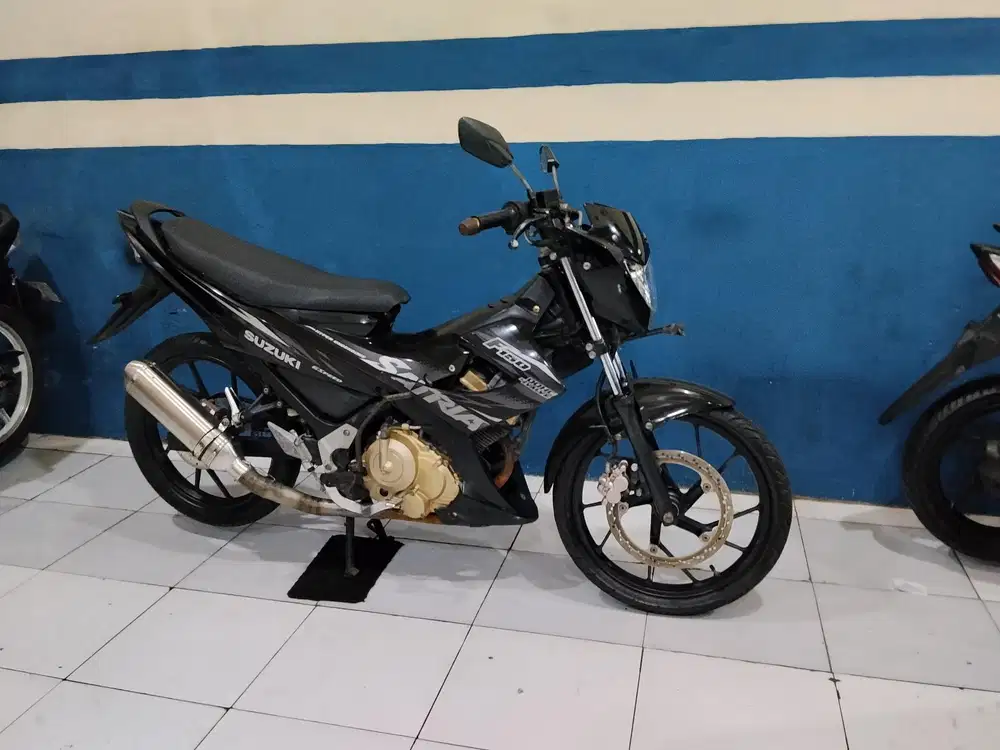 (FOR SALE) suzuki satria Fu injeksi 2014 gres siap pakai