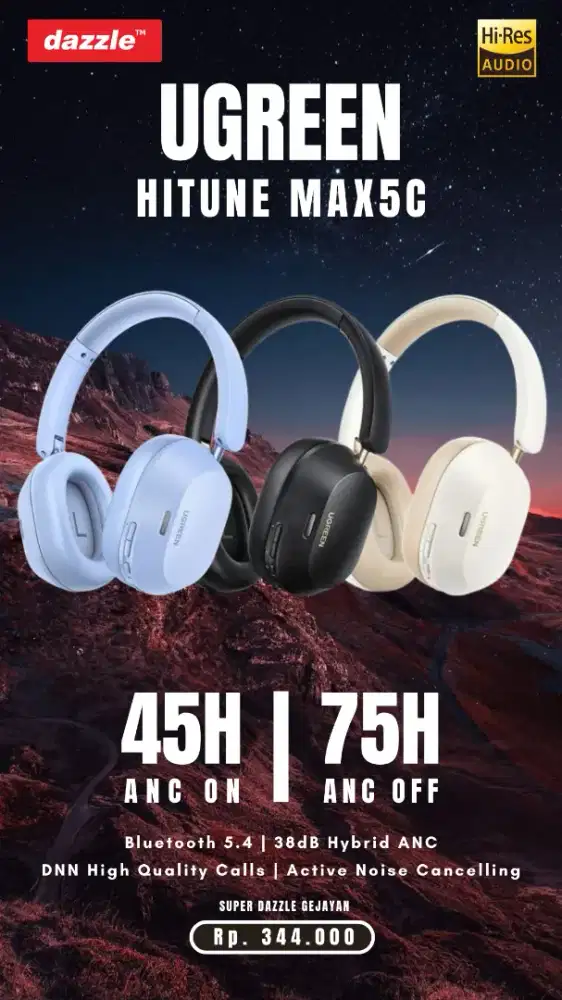 UGREEN HITUNE MAX 5C WIRELESS HEADPHONE