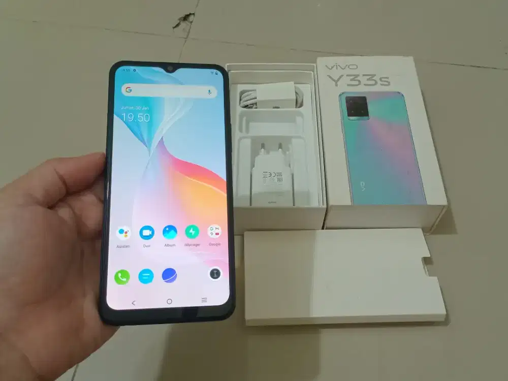 BUTUH UANG VIVO Y33S RAM 8GB /256GB 4G LTE 6.58in Finger 50MP 5000mah