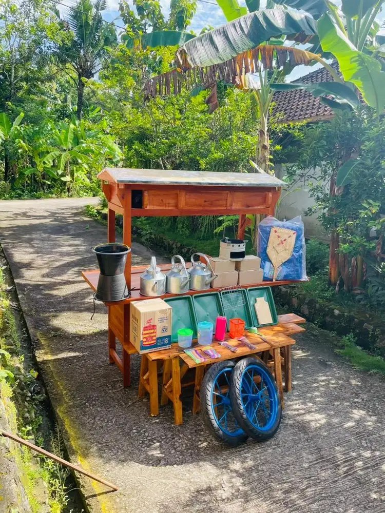 Ready grobak angkringan fullset