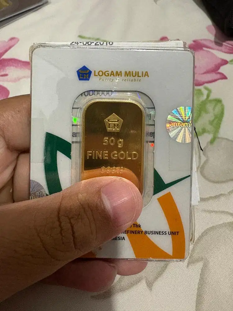 Logam Mulia Antam 2016 50gram