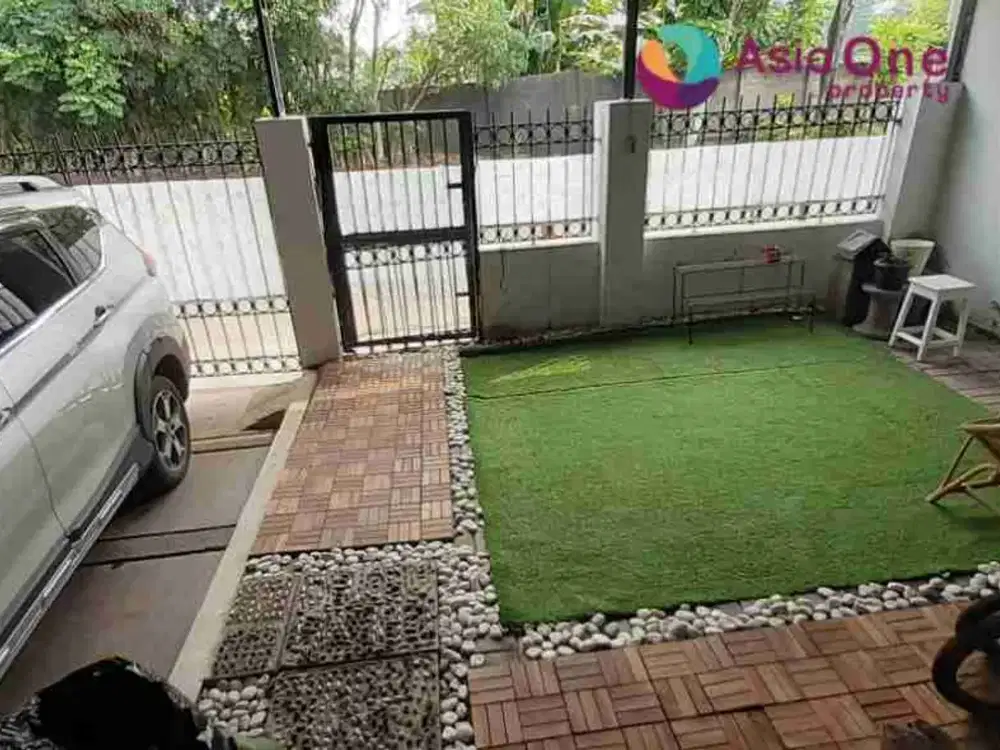 Disewakan Rumah Semi Furnish Dan Dekat Stasiun Perumahan Serpong Terrace