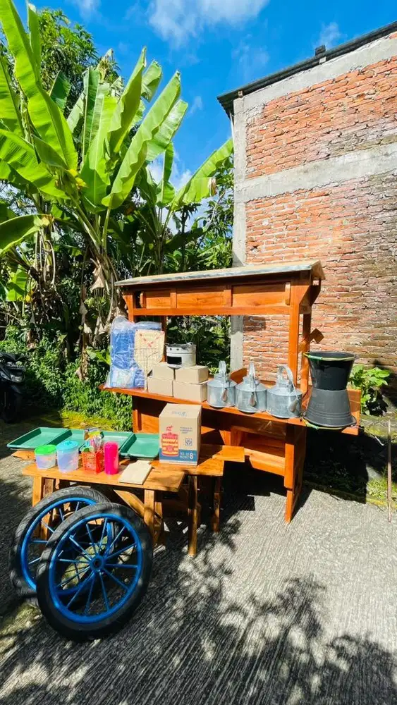 Ready grobak angkringan fullset