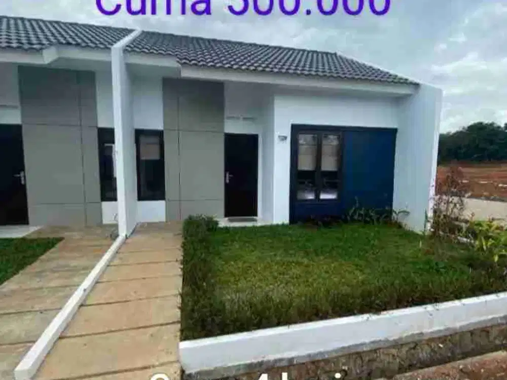 Rumah subsidi murah, dekat Stasiun KRL