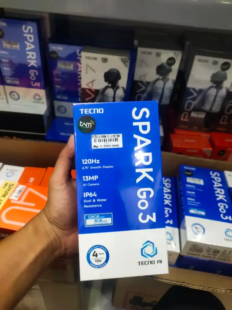 TECNO SPARK GO 3 4/128GB | ATLANTIS DAHSYAT