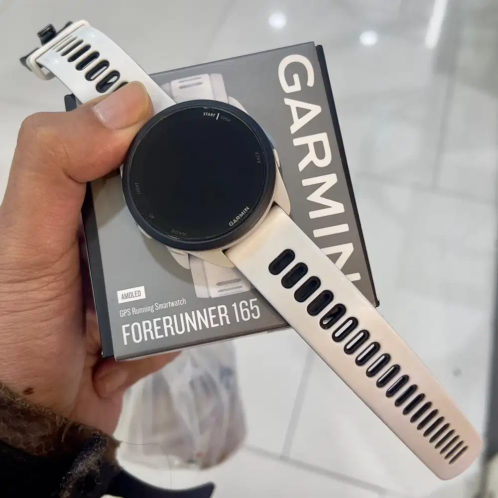 Smart watch garmin forerunner 165 TAM fullset ori