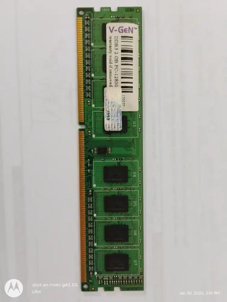 RAM PC DDR3 2Gb PC12800