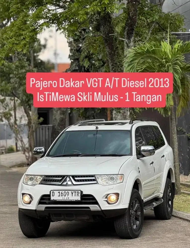 Pajero Dakar VGT Matic Diesel 2013 pk an 2014 istw bandung murah