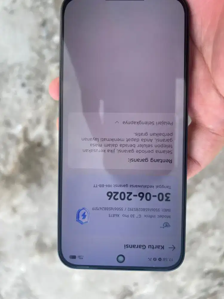 Infinix GT 30 pro 12/512GB mulus fullset