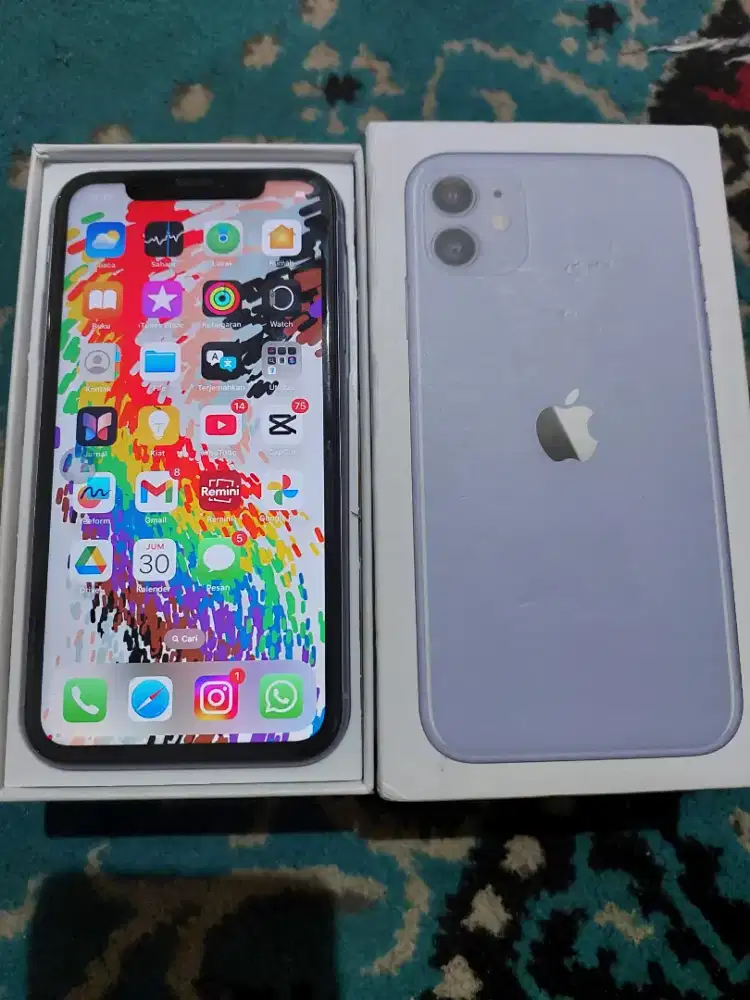 IPhone 11 Purple Fullset