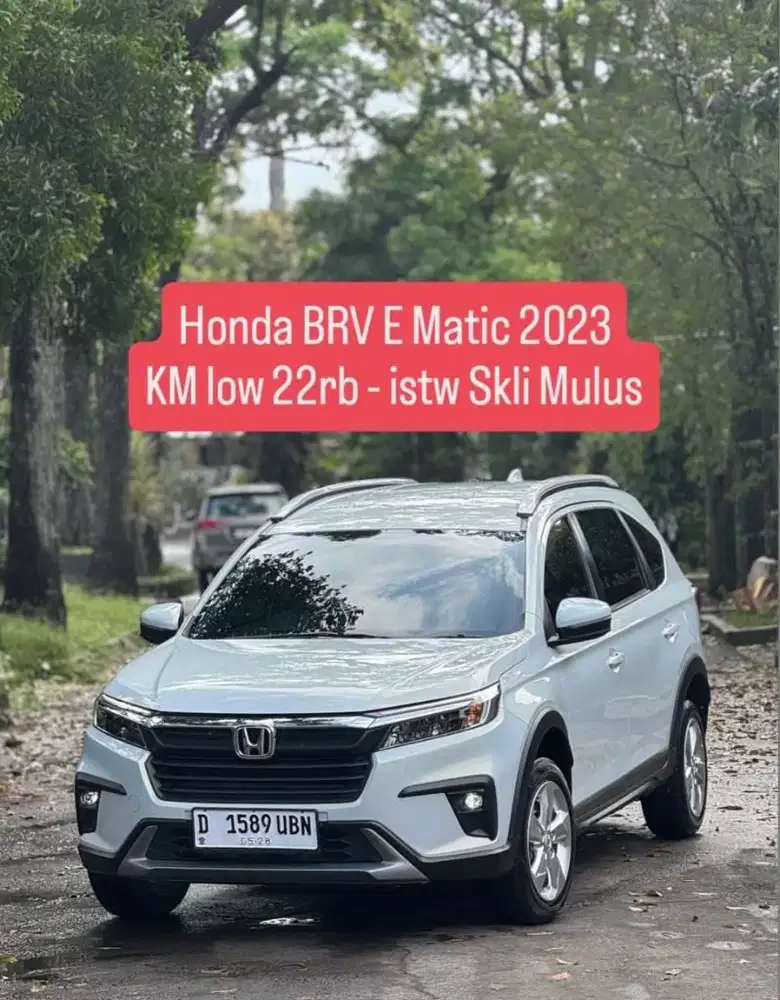 KM low 22rb - BRV E Matic 2023 pk an 2024 istw bandung murah bagus