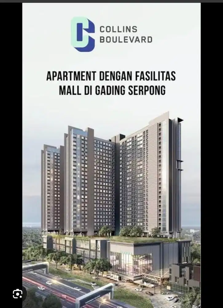 Disewakan Collins Apartemen Serpong